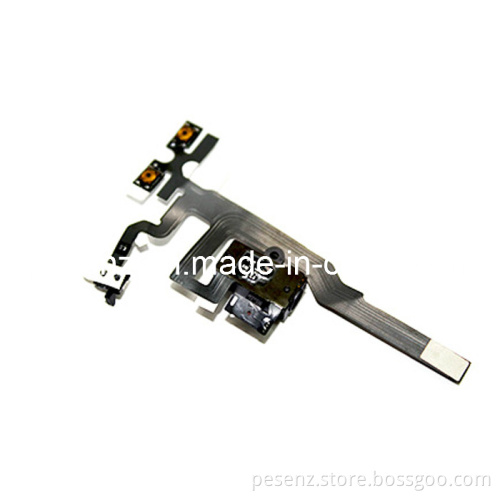 Cell Phone Parts for iPhone4s Audio Jack Flex Cable Spare Parts